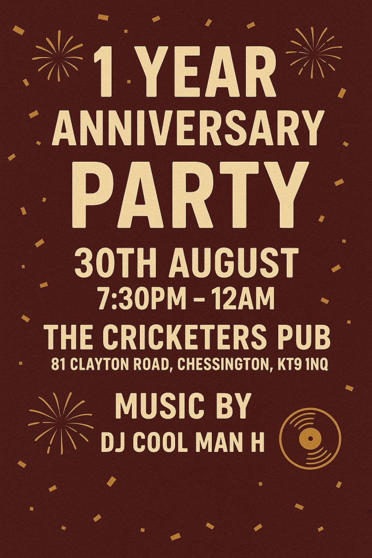 1 year anniversary party