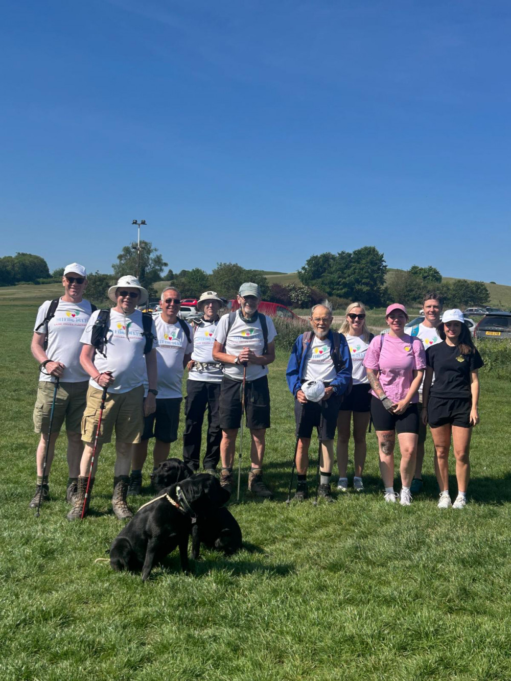 Last year, more than 300 people took part in the Great Big Walk for Herts, raising over £80,000 Last year, more than 300 people took part in the Great Big Walk for Herts, raising over £80,000