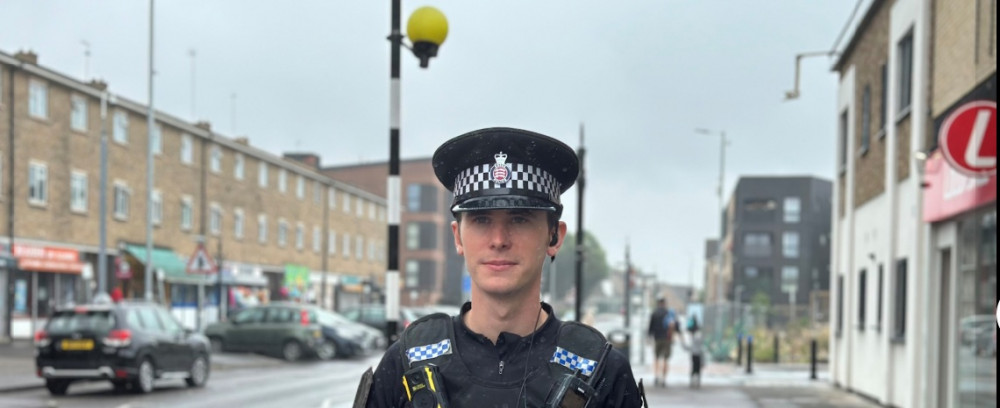 PC Curtis Price from Thurrock Neighbourhood Policing Team says: "focusing on the small number of prolific offenders in Tilbury, has definitely produced results, with fewer crimes and reports of anti-social behaviour.” PC Curtis Price from Thurrock Neighbourhood Policing Team says: "focusing on the small number of prolific offenders in Tilbury, has definitely produced results, with fewer crimes and reports of anti-social behaviour.”