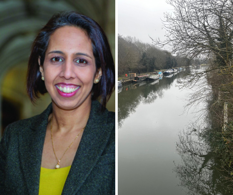 Munira Wilson MP has openly expressed her opposition to Thames Water's Teddington Direct River Abstraction project (Credit: Tilly O'Brien & Munira Wilson)