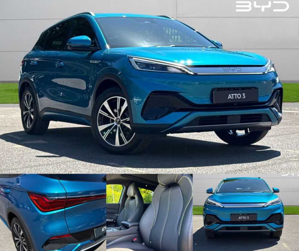 Our Motors Partner at BYD Stoke are excited to present the Atto 3 as their Car of the Week. (Swansway) Our Motors Partner at BYD Stoke are excited to present the Atto 3 as their Car of the Week. (Swansway)