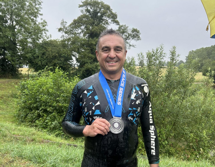 Open water swim raises over £2,000 for Staunton Harold Sailability Trust (Photo: SHST)
