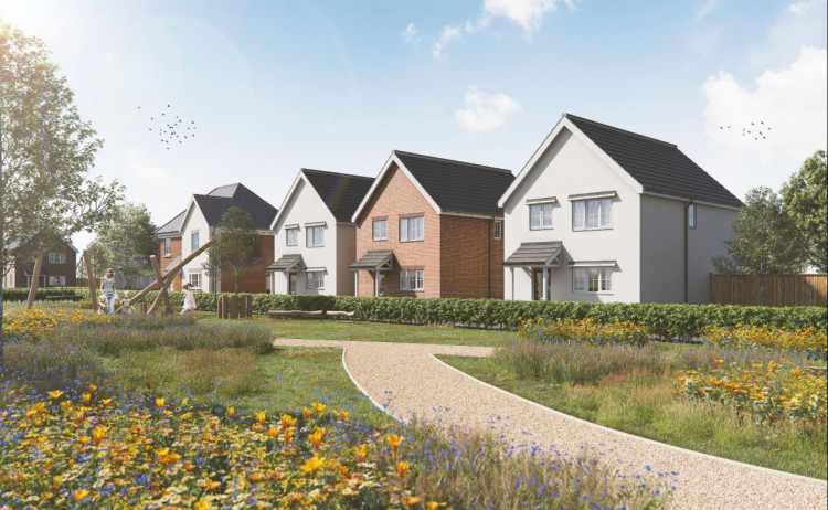 How the new homes will look