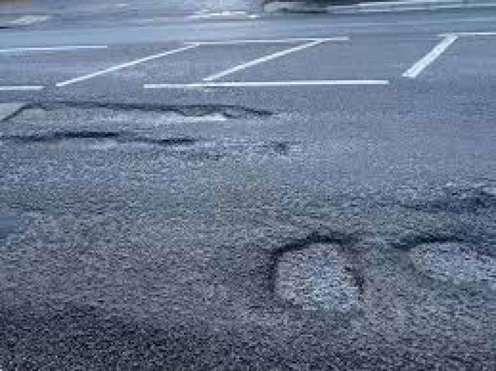 Potholes are the scourge of many a motorist 