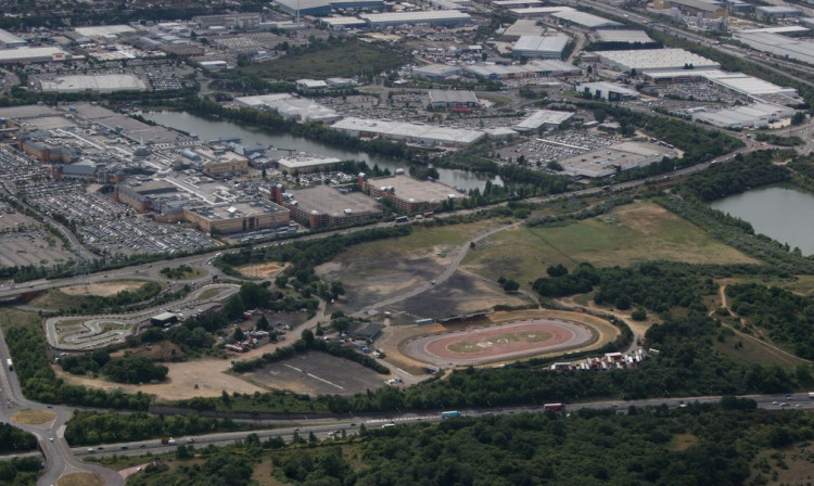 The former Arena Essex site. Picture by Terry Joyce.