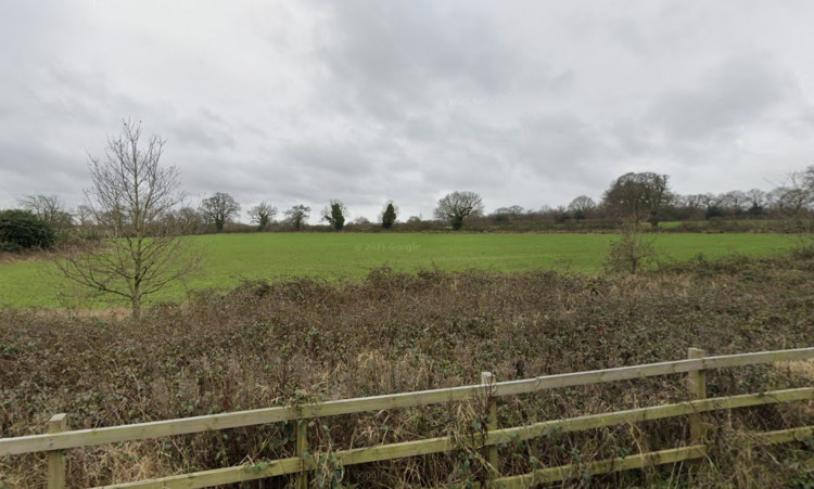 The houses would be built off Aylesford Road, Hockley Heath (image by Google Maps)