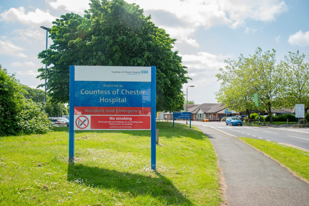 Urgent and emergency services at the hospital were marked as inadequate (Image via: Countess of Chester Hospital)