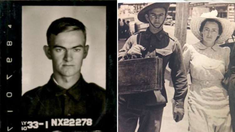Walter Johnson (left) and George and Jean Hopkins (right)