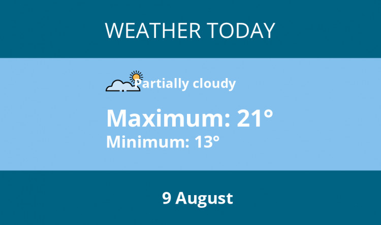 Here is Alsager today's weather forecast provided by Mr Data