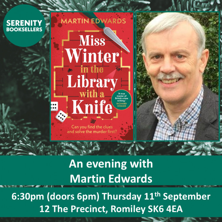 Miss Winter in the Library with a Knife - an evening with Martin Edwards