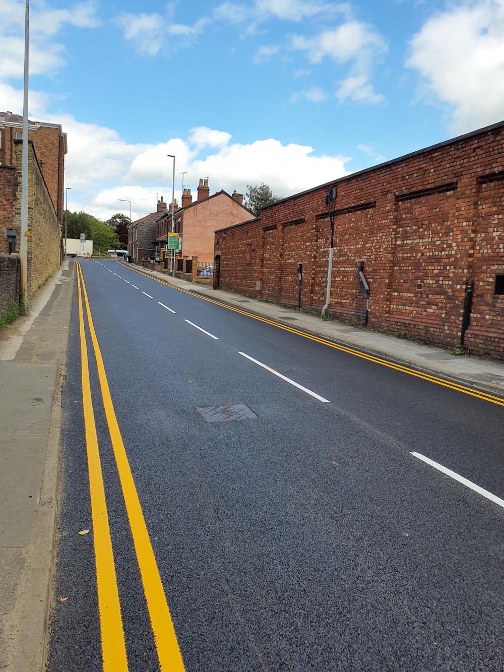 Oxford Road in Macclesfield is back open (Credit: CEC)