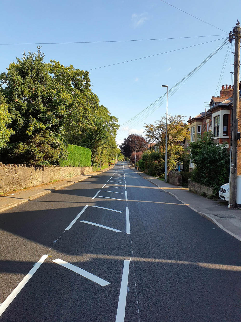 Oxford Road in Macclesfield is back open (Credit: CEC)