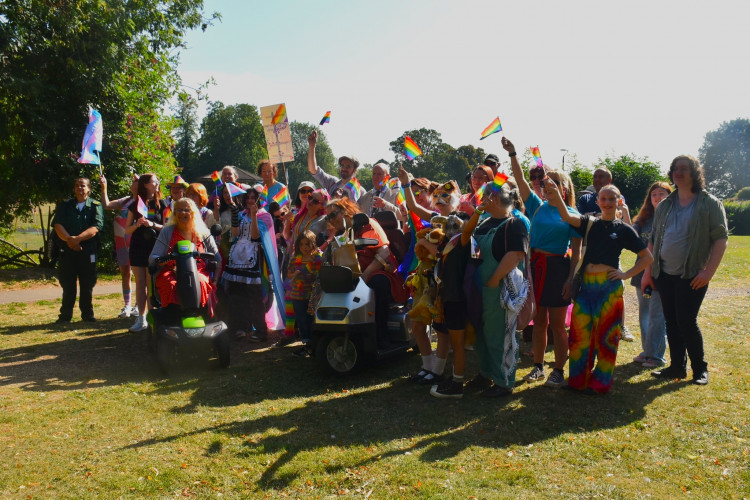 Rutland and Stamford Pride took place in Oakham Town Centre this weekend (Photo: Pride Pics UK)