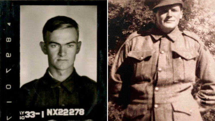 Walter Johnson (left) and George 'Len' Hopkins (right)