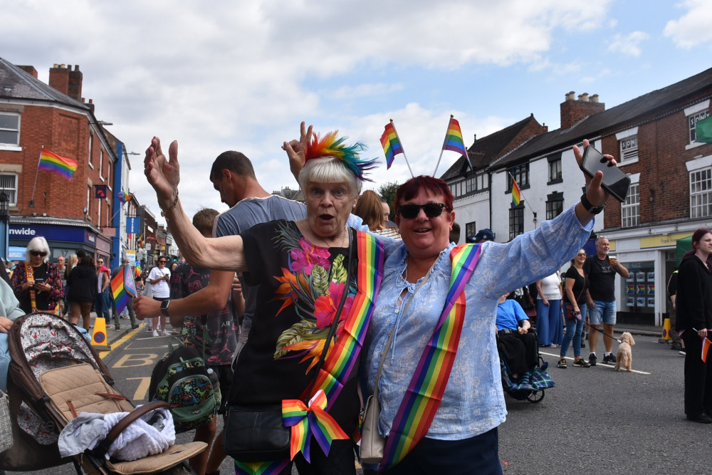 Ashby Pride was a triumph, with crowds of people flocking to Market Place to get stuck into the festivities (Photo: Pride Pics UK)
