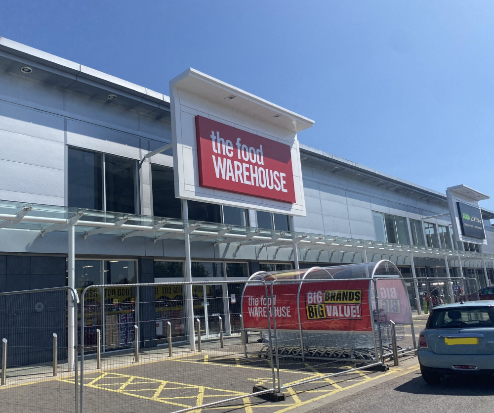 The Food Warehouse opens on Tuesday 12 August (image by Nub News)