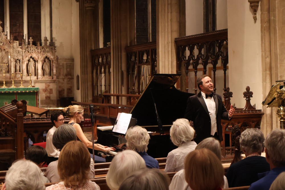 Harry Jacques and Anne Bolt in concert