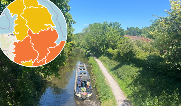 A yellow heat-health alert has been issued for the North West (Credit: Nub News/UKHSA)