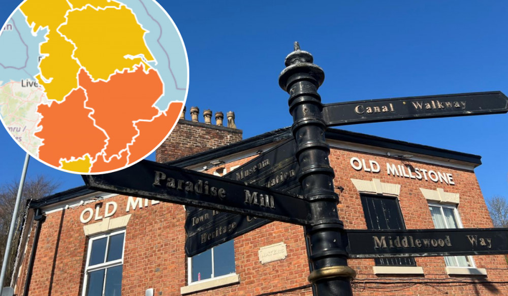 A yellow heat-health alert has been issued for the North West (Credit: Nub News/UKHSA) A yellow heat-health alert has been issued for the North West (Credit: Nub News/UKHSA)