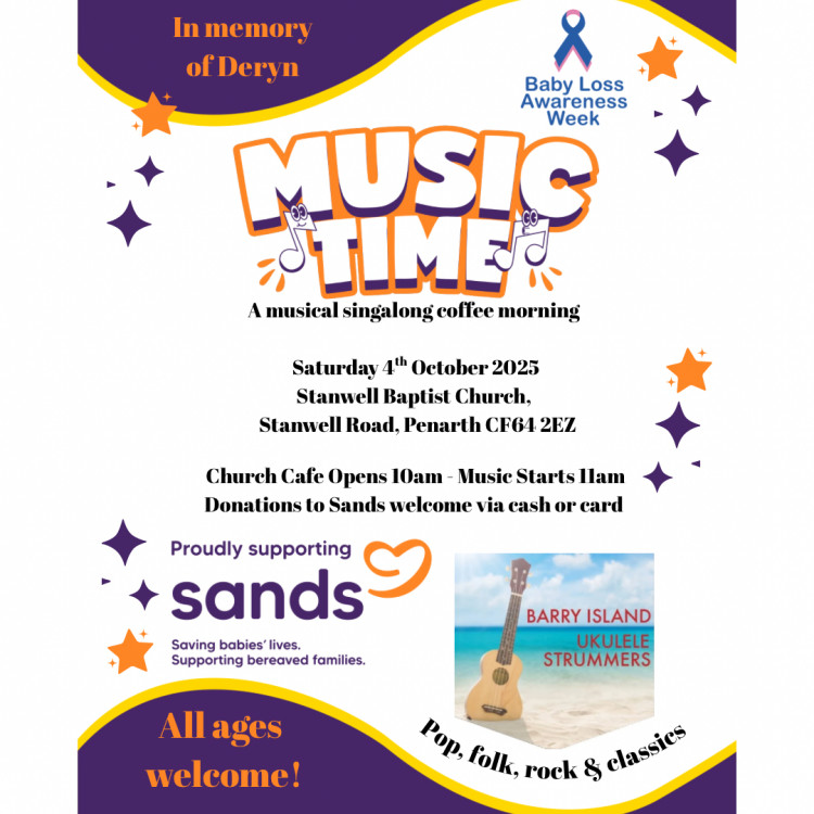 Musical Coffee Morning for Sands 