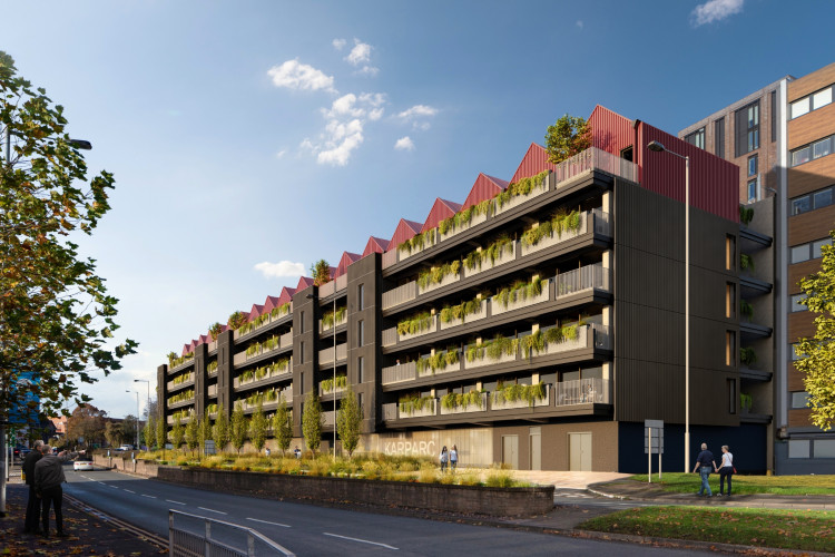 The approved plans will see the closed Midway car park in Newcastle converted into flats. (Capital&Centric)