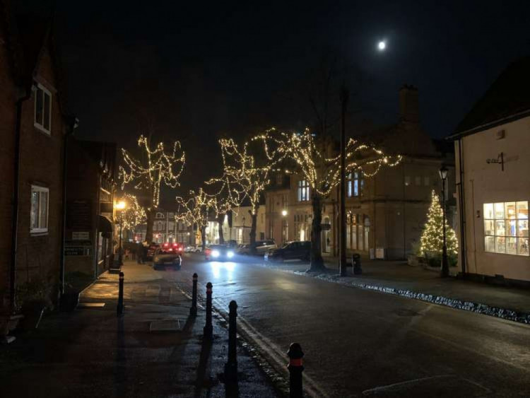 New Christmas lights are coming to High Street in Kenilworth (image via WDC)
