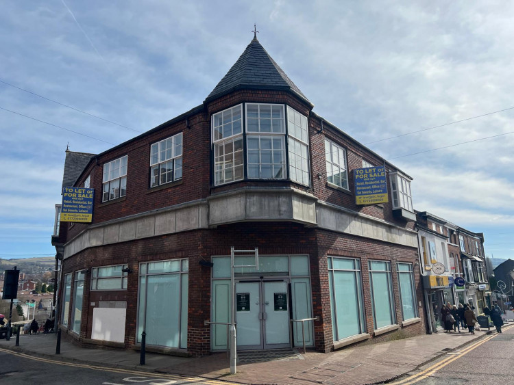 The former Lloyds bank in Macclesfield (Credit: Nub News)