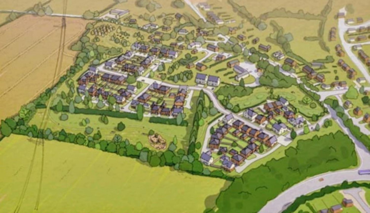 David Wilson Homes has submitted outline planning permission for 6.39 hectares of land to the east of London Road, bordering Wybunbury Lane (David Wilson Homes).