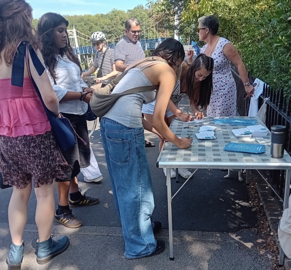 The postcards can be collected from various locations across Teddington (Credit: Save Our Lands and River)