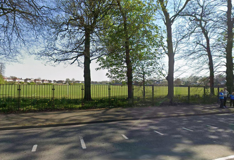 Police received reports of a number of caravans at Coronation Recreation ground (Image via: Google)