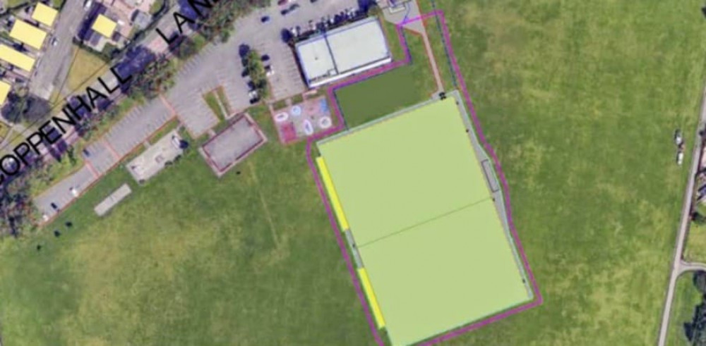 The £1.4 million Crewe FC redevelopment scheme will deliver a 3G pitch and a refurbished changing pavilion, now incorporating a bar and social area (Crewe FC). The £1.4 million Crewe FC redevelopment scheme will deliver a 3G pitch and a refurbished changing pavilion, now incorporating a bar and social area (Crewe FC).