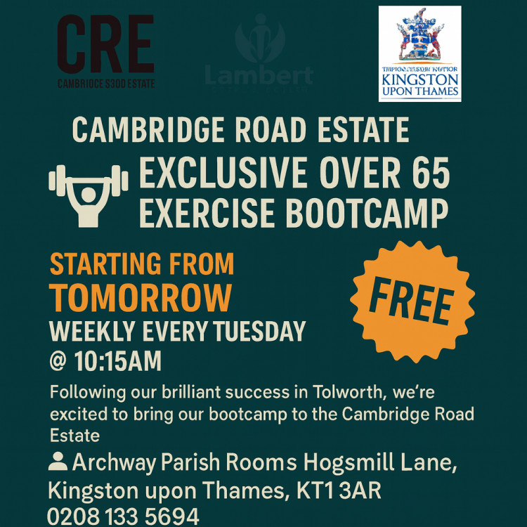 Cambridge Road Estate – FREE Over 65s Exercise Bootcamp