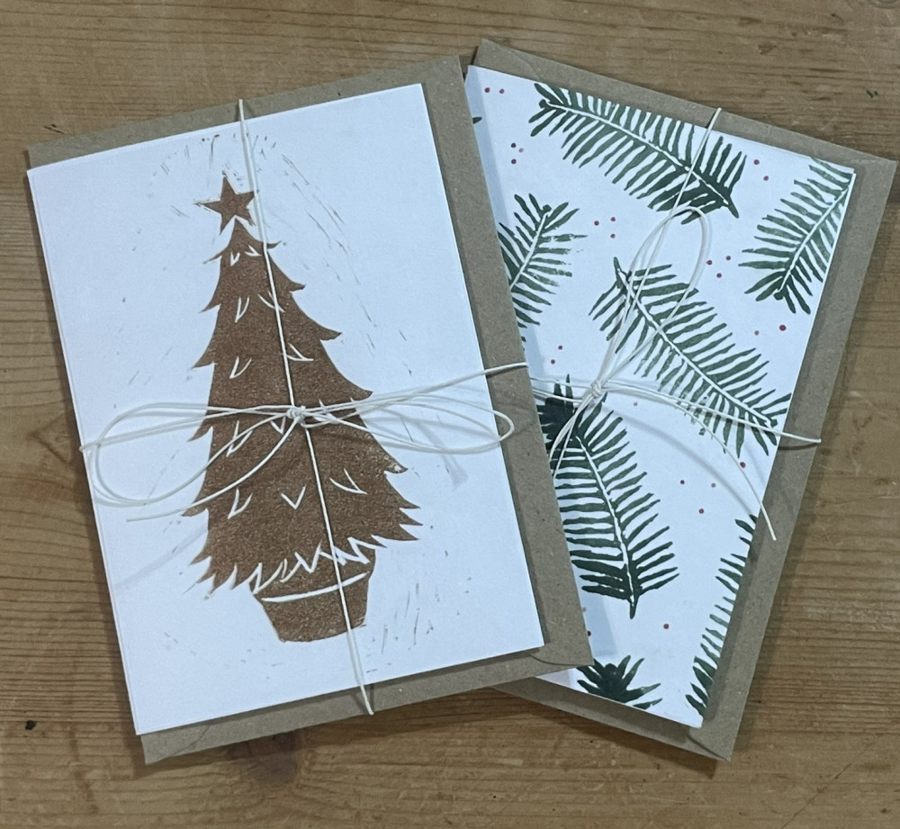 Christmas Card Lino Printing Workshop Christmas Card Lino Printing Workshop