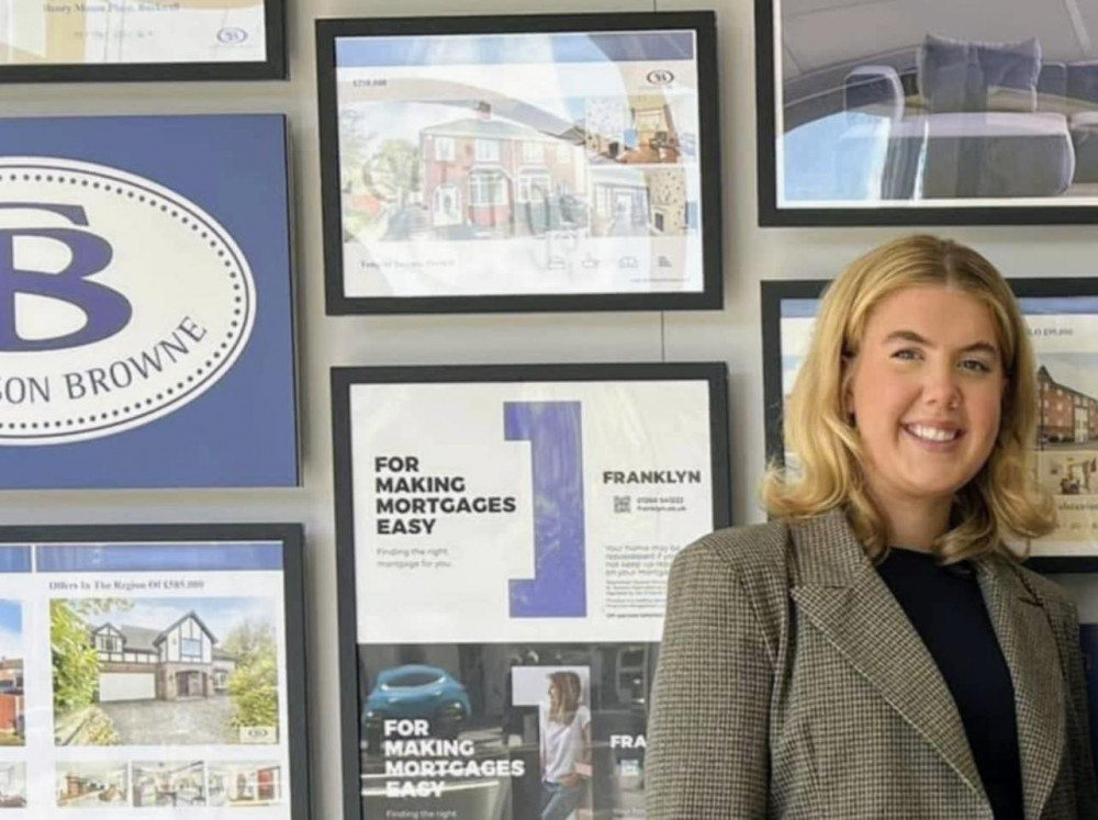 Stephenson Browne estate agent, Lydia Riley, recently intercepted a client's scam call, protecting their life savings (Stephenson Browne). Stephenson Browne estate agent, Lydia Riley, recently intercepted a client's scam call, protecting their life savings (Stephenson Browne).