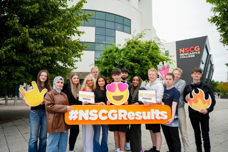 Students across Stoke-on-Trent and North Staffordshire are receiving their results today (Image from 2024: NSCG)