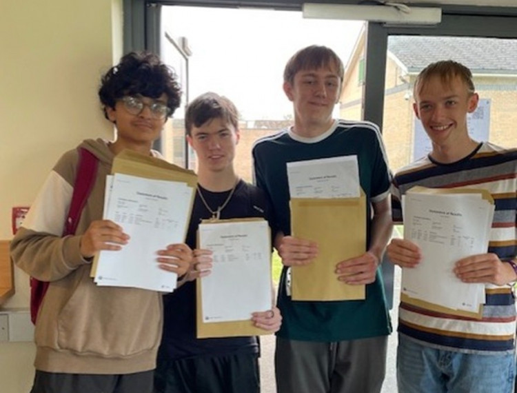 Ahmed Gajoum, Harley Forwell, James Higginson and Jamie Camm (Credit: CHS)