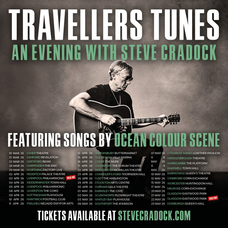 Travellers Tunes: An Evening With Steve Cradock Travellers Tunes: An Evening With Steve Cradock