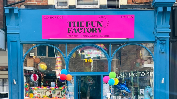 The Fun Factory is located in 14 The Causeway, Teddington TW11 0HE (Credit: The Fun Factory)