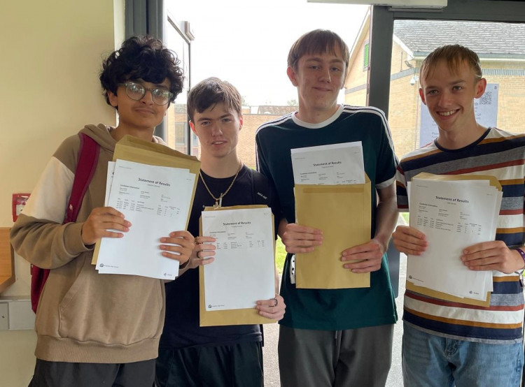 Ahmed Gajoum, Harley Forwell, James Higginson and Jamie Camm (Credit: CHS)