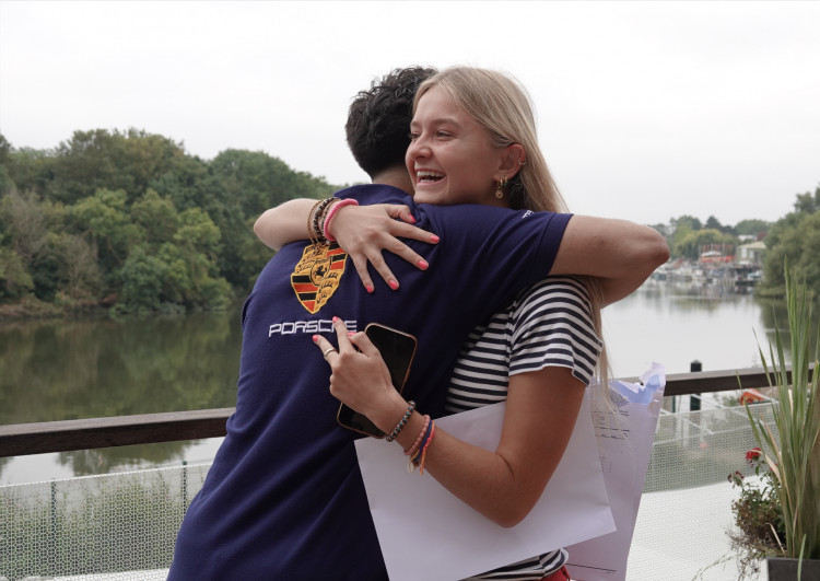 Students at Radnor House Twickenham achieved the school’s highest-ever A-Level grades, with 46% of results at A*–A (credit: Radnor House Twickenham).
