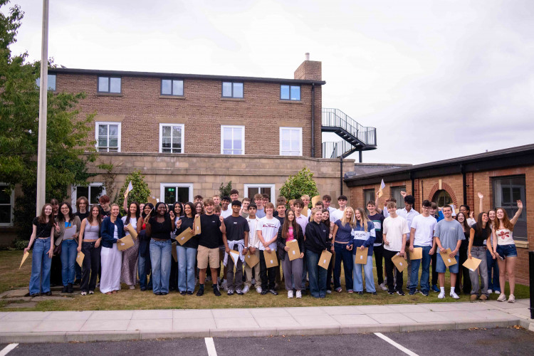 Students are celebrating the highest percentage of A* grades since pre-pandemic grading (Image via: The King’s School Chester)