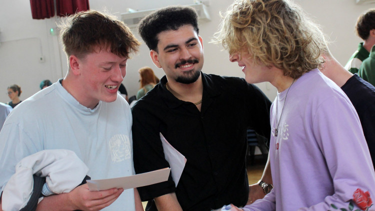 Pupils across Cheshire East have picked up their A-level results (Credit: Tytherington School)
