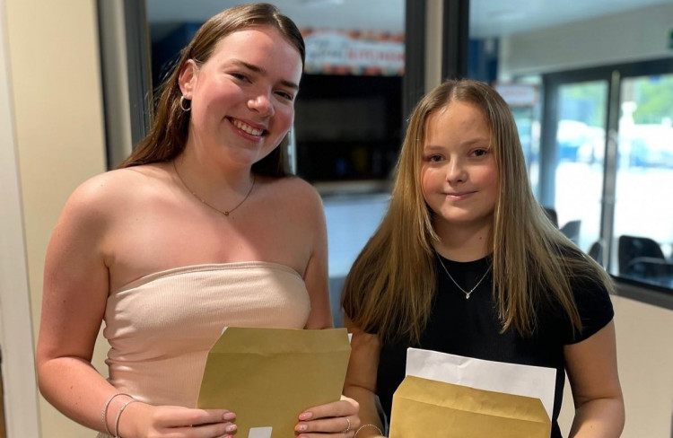 Pupils across Cheshire East have picked up their A-level results (Credit: CHS)