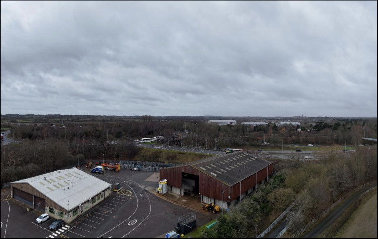 Views around the site (image via planning application)