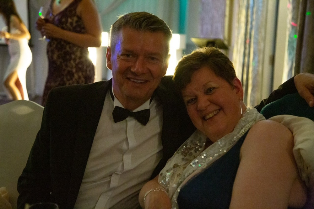 Dave Young with ISL client Toni-Marie (Credit: ISL)