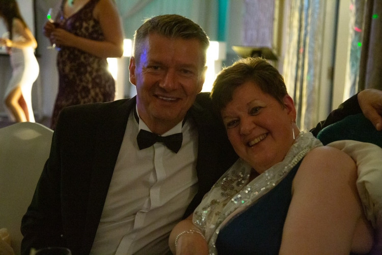 Dave Young with ISL client Toni-Marie (Credit: ISL)