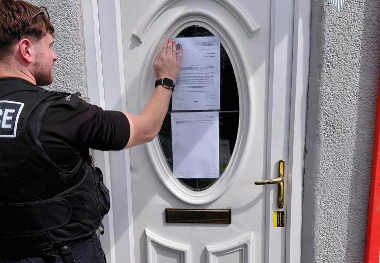 A property on Bond Street has been hit with a partial order closure (Credit: Cheshire Police)