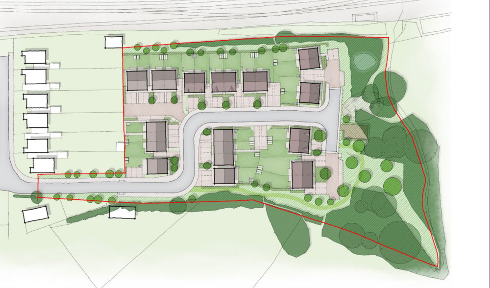 Plans for Oakdene Crescent have been updated (image via planning application) Plans for Oakdene Crescent have been updated (image via planning application)
