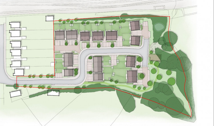 Plans for Oakdene Crescent have been updated (image via planning application)