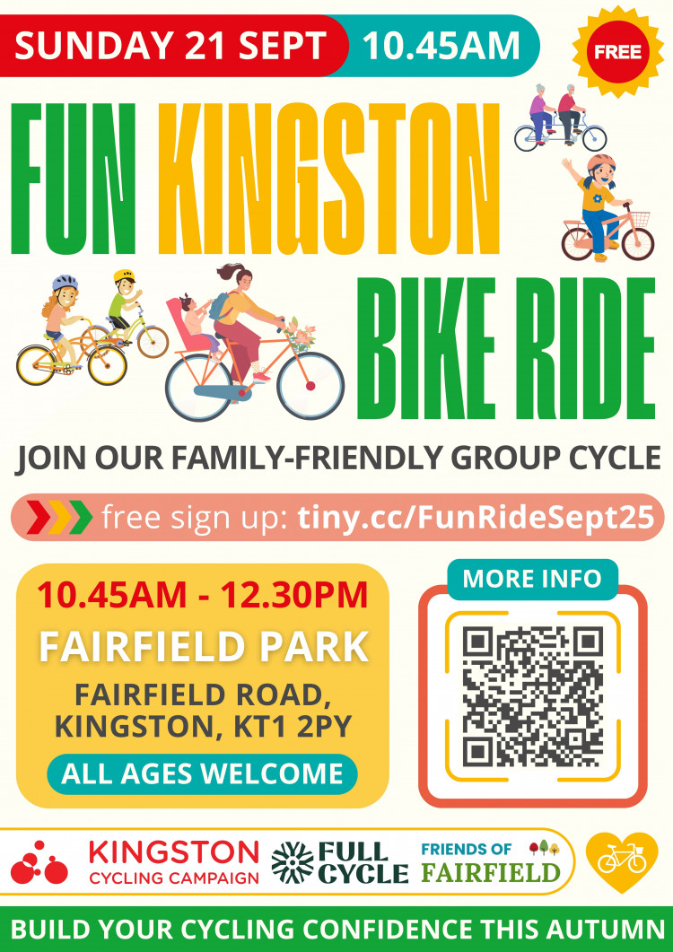 Kingston family-friendly autumn bike ride